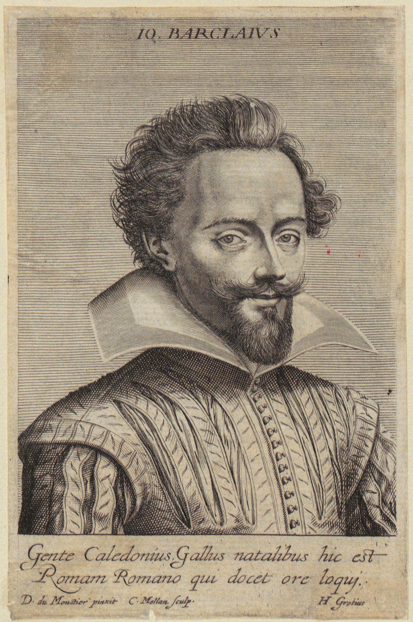 Ritratto di Jean Barclay da Claude Mellan