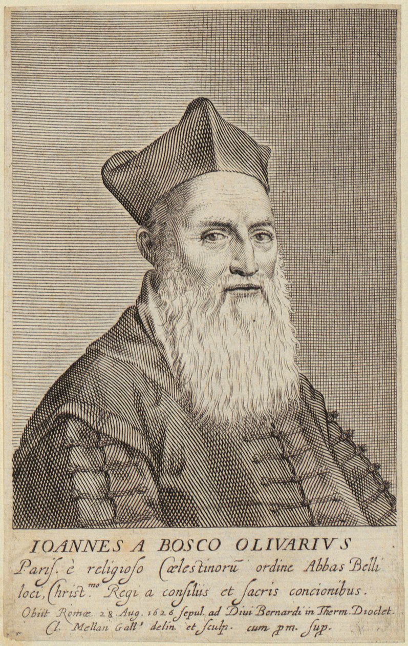 Ritratto di Jean Du Bois-Olivier da Claude Mellan