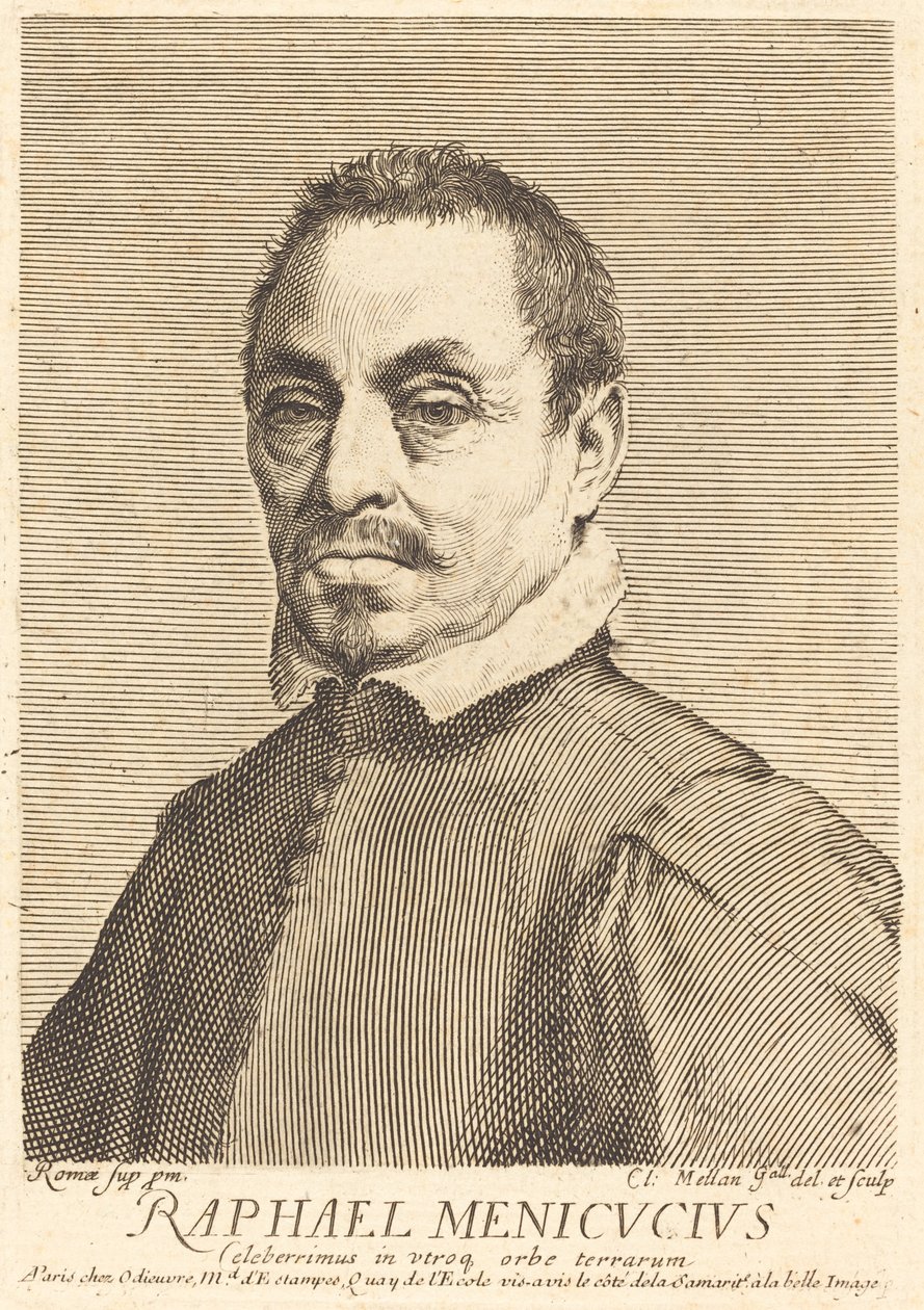 Raffaello Menicucci da Claude Mellan
