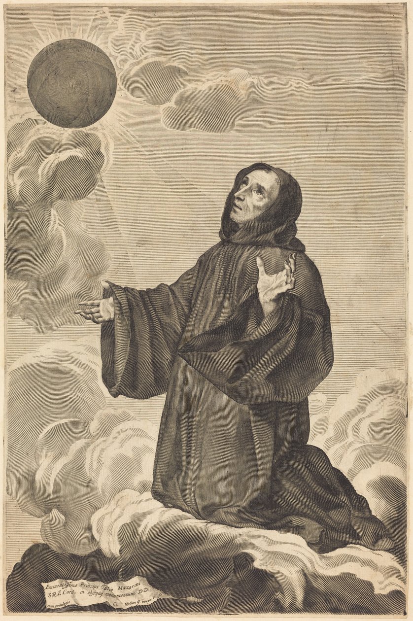 San Benedetto da Claude Mellan
