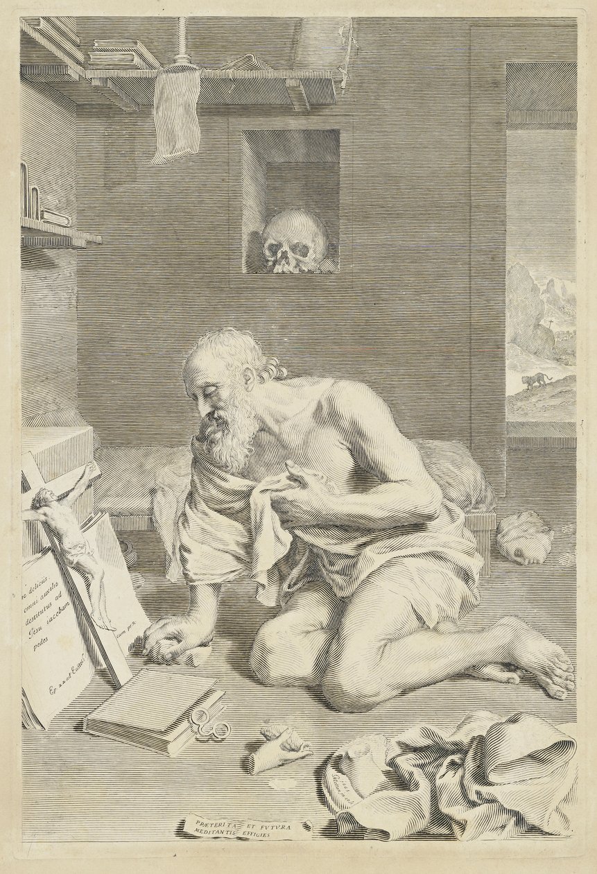 San Girolamo da Claude Mellan