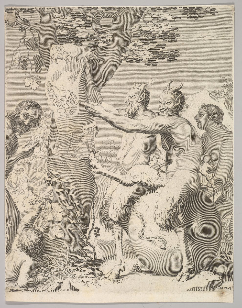 Satiro, prima del 1645 da Claude Mellan