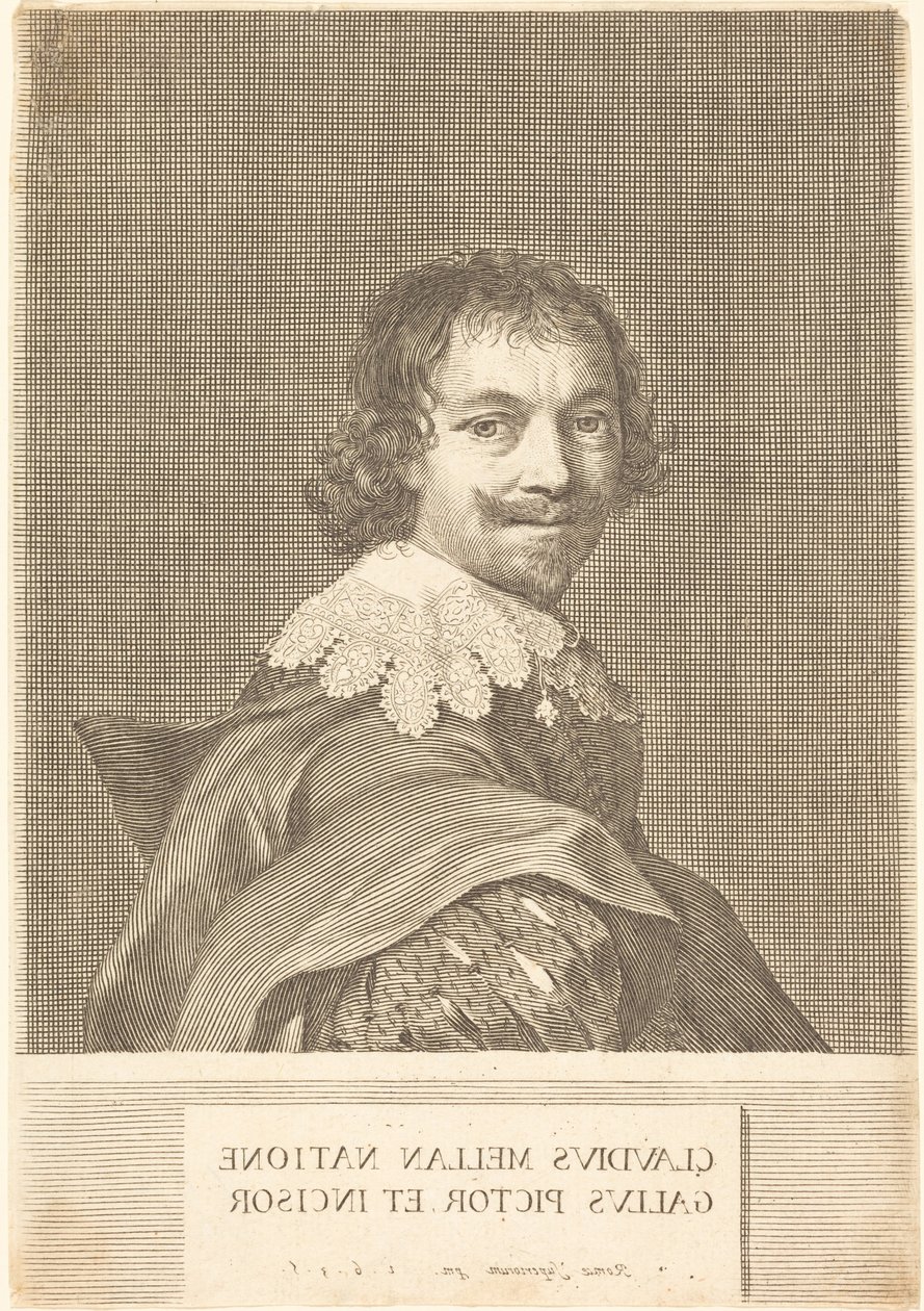 Autoritratto da Claude Mellan