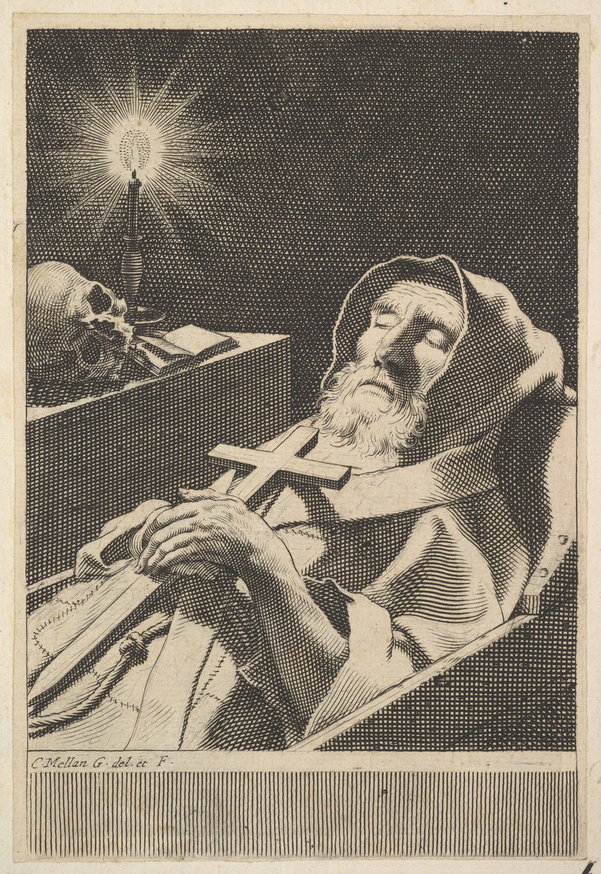 San Francesco di Paola da Claude Mellan