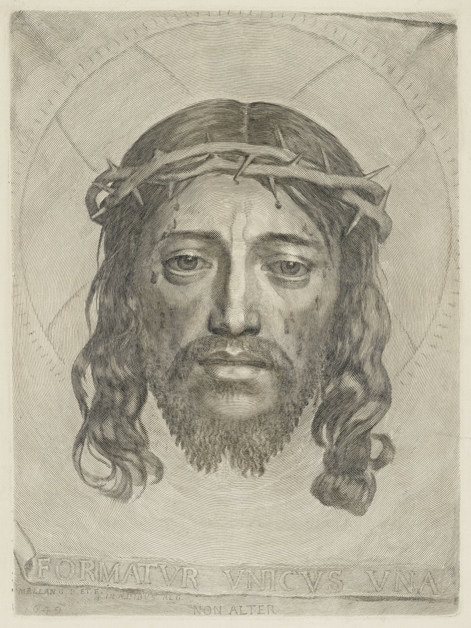 Il sudario da Claude Mellan