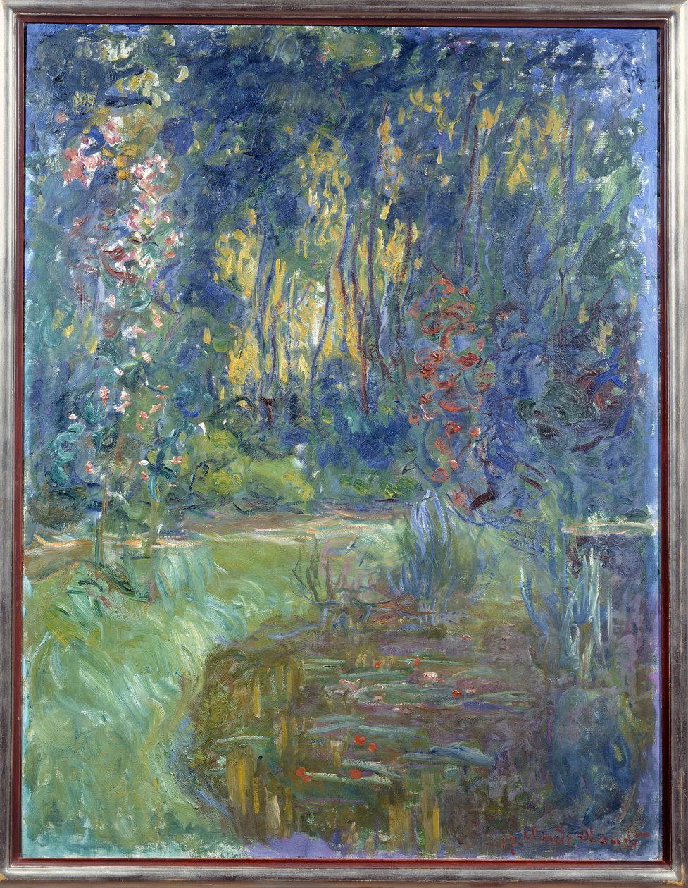 Un angolo dello stagno di Giverny da Claude Monet