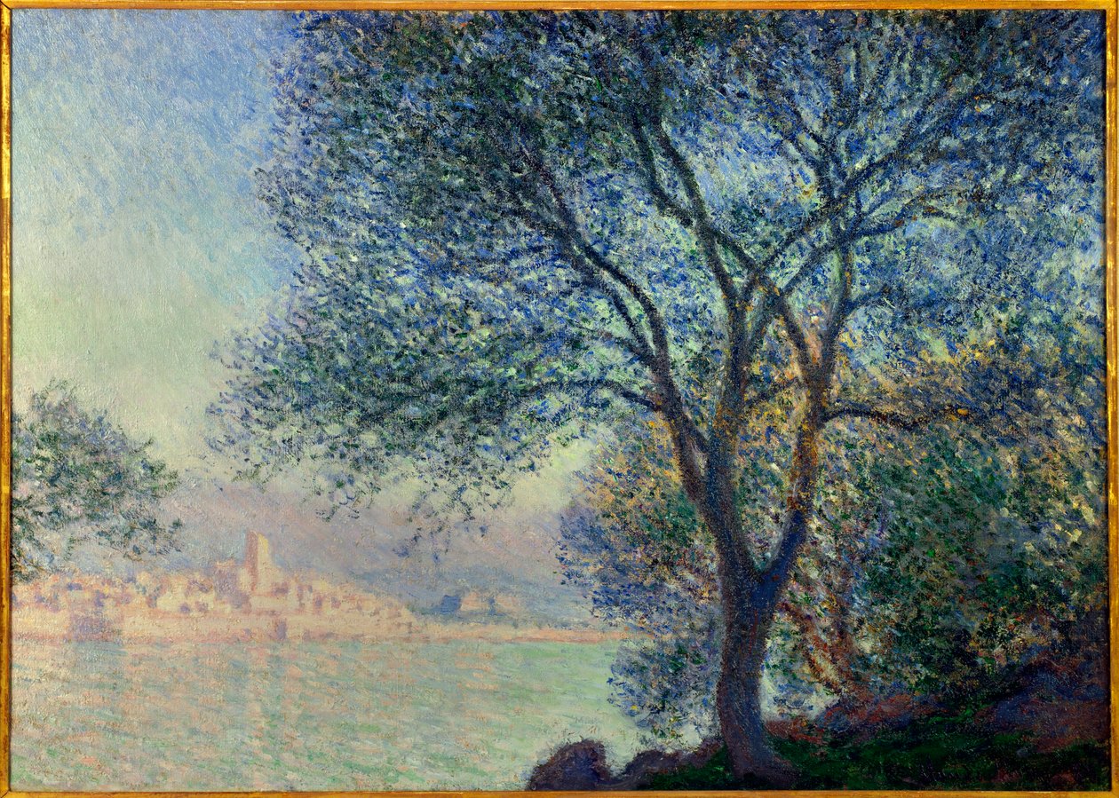 Antibes, vista del Salis da Claude Monet