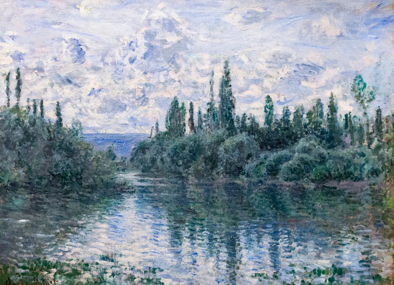Braccio della Senna vicino a Vétheuil, c. 1878 da Claude Monet