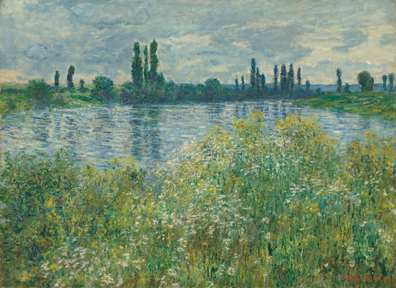 Sponde della Senna, Vétheuil, 1880 da Claude Monet