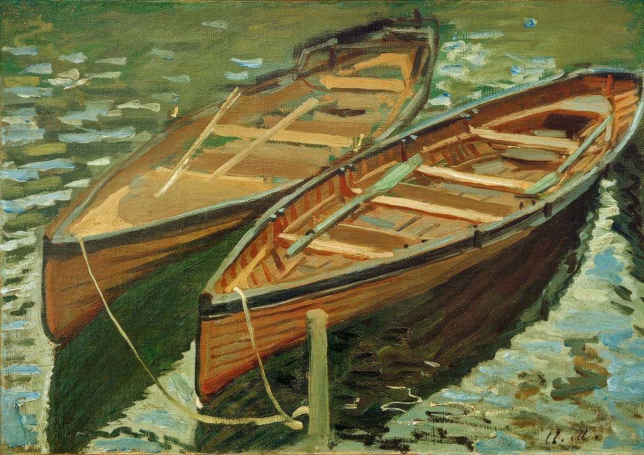 Barche da Claude Monet