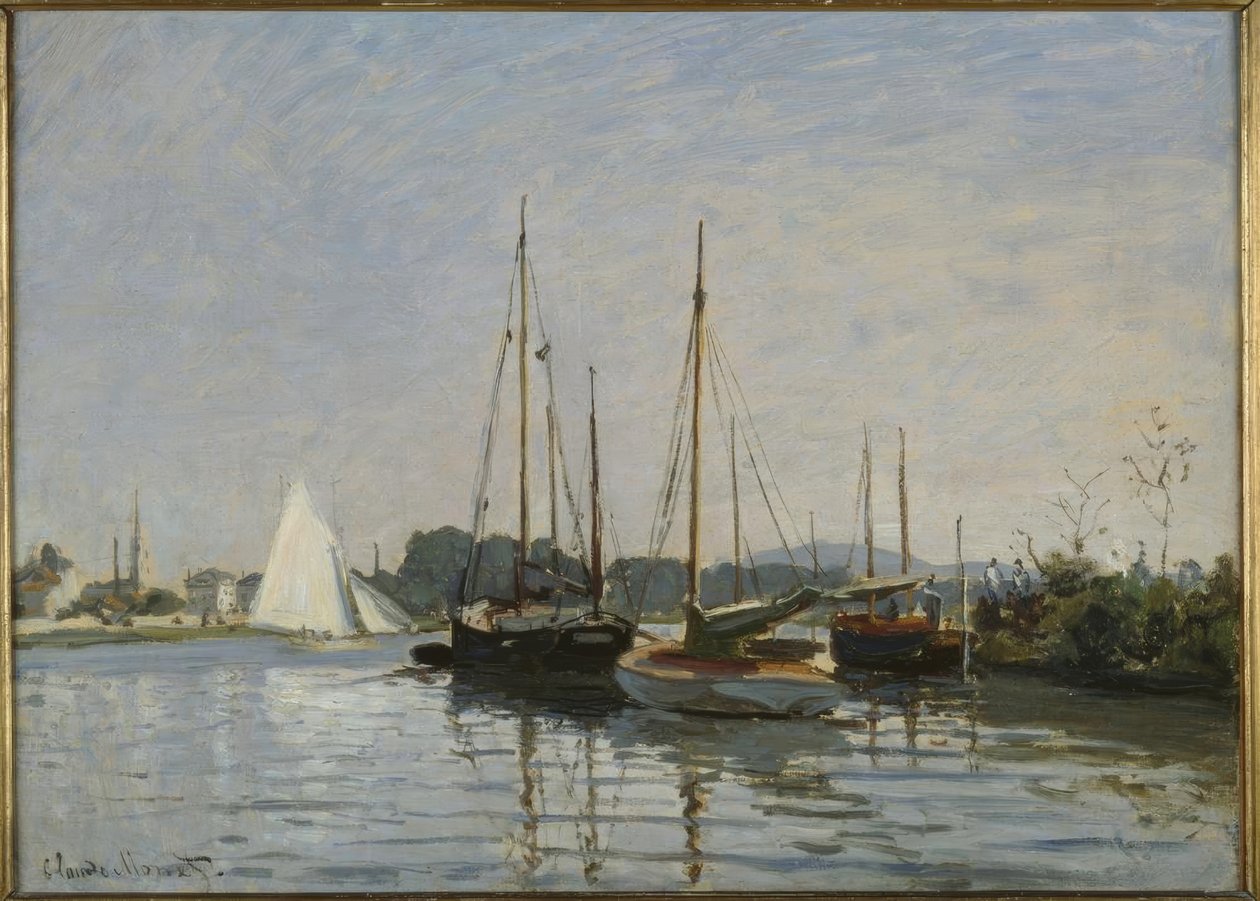 Barche da diporto, Argenteuil da Claude Monet