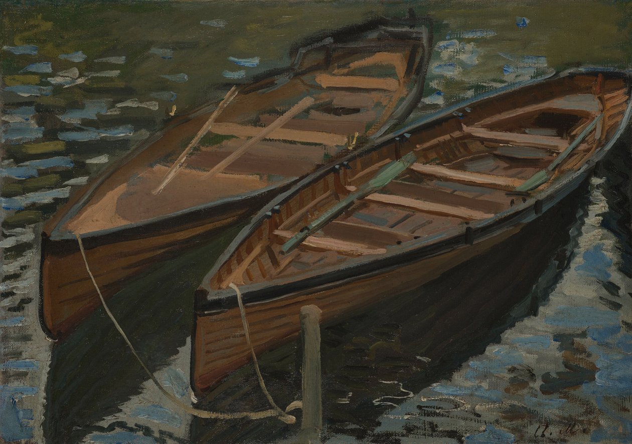 Barche da Claude Monet