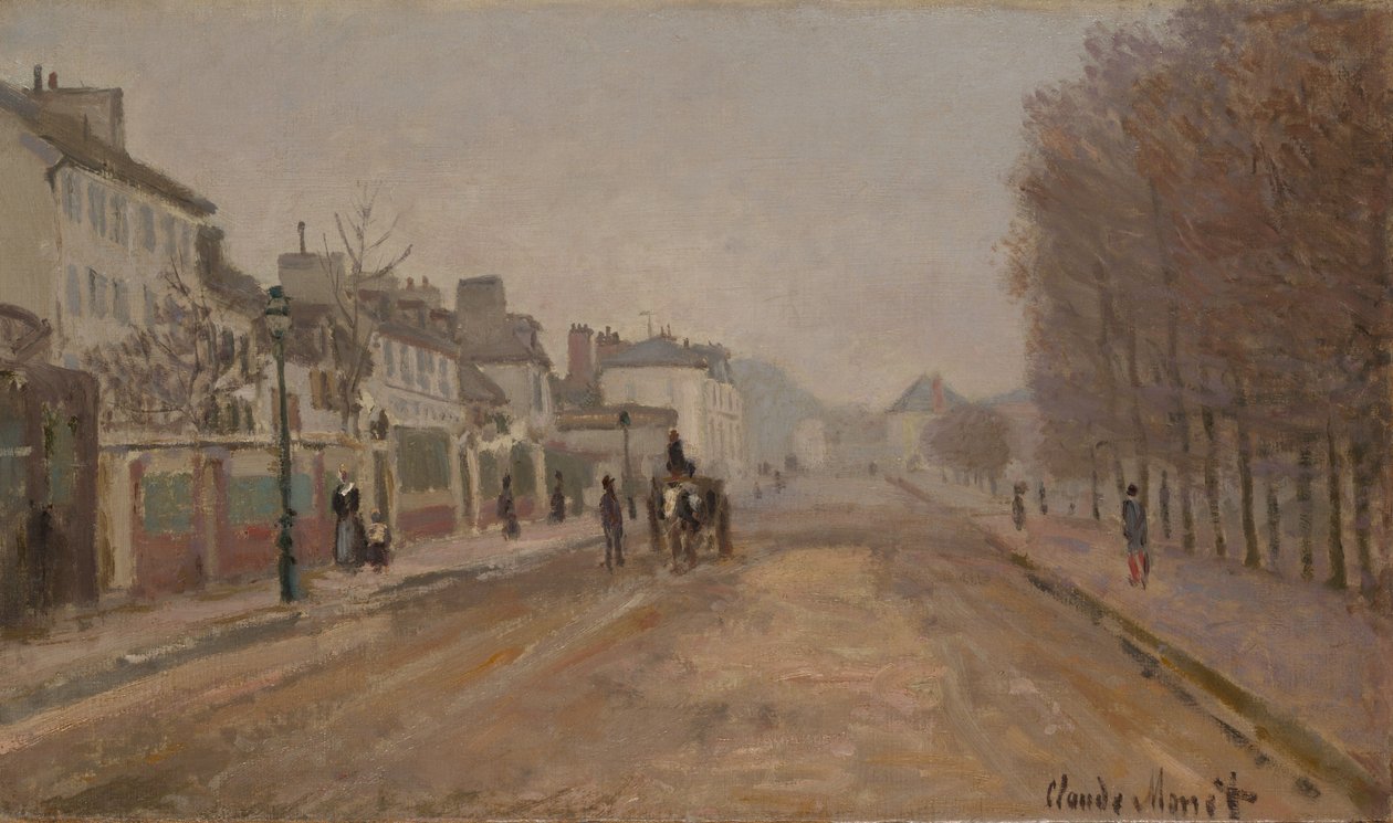 Boulevard Héloise, Argenteuil da Claude Monet
