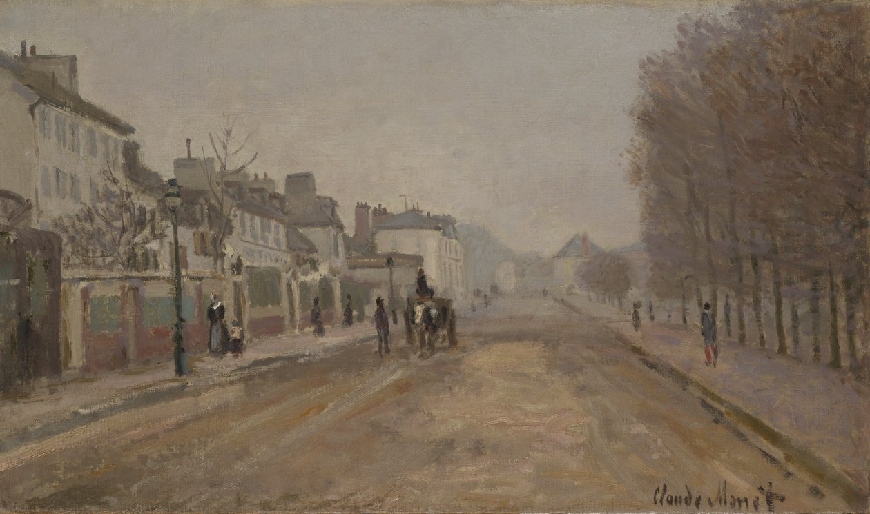 Boulevard Héloise, Argenteuil da Claude Monet