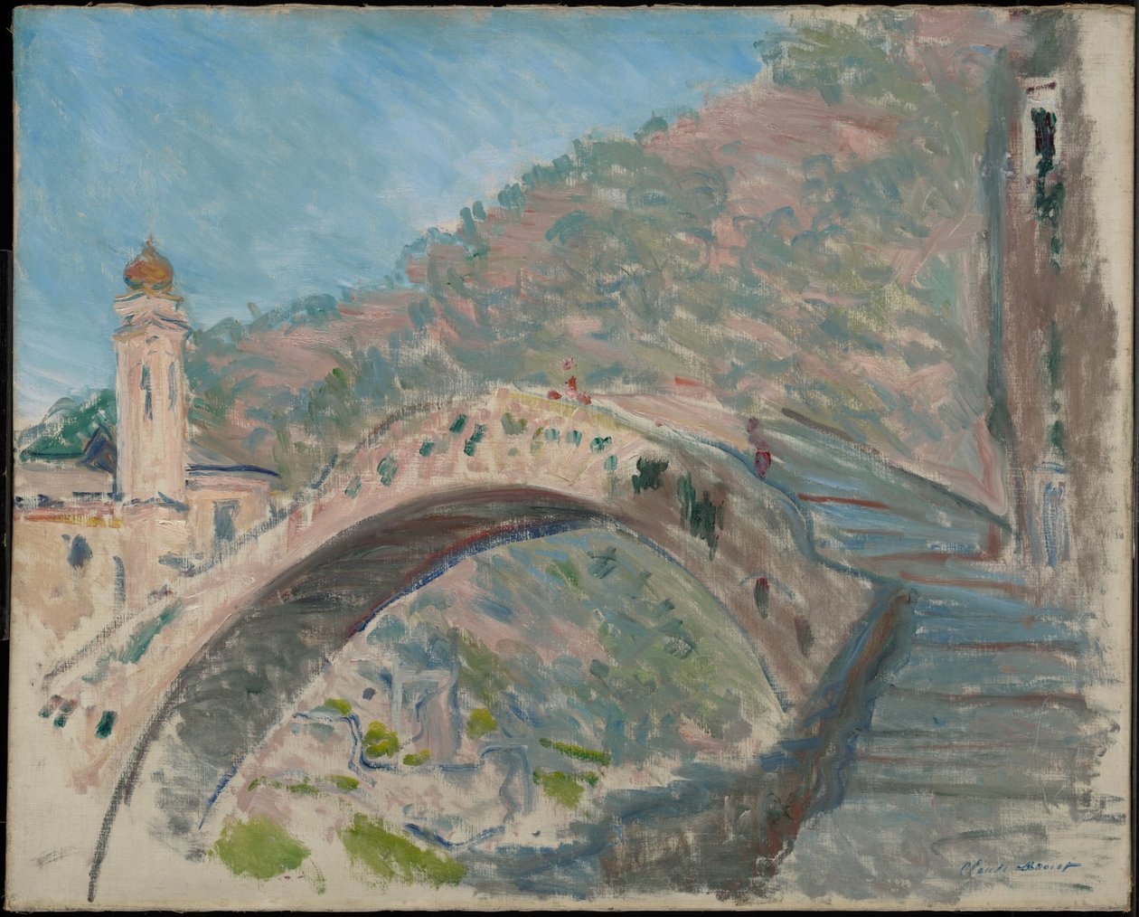 Ponte a Dolceacqua da Claude Monet
