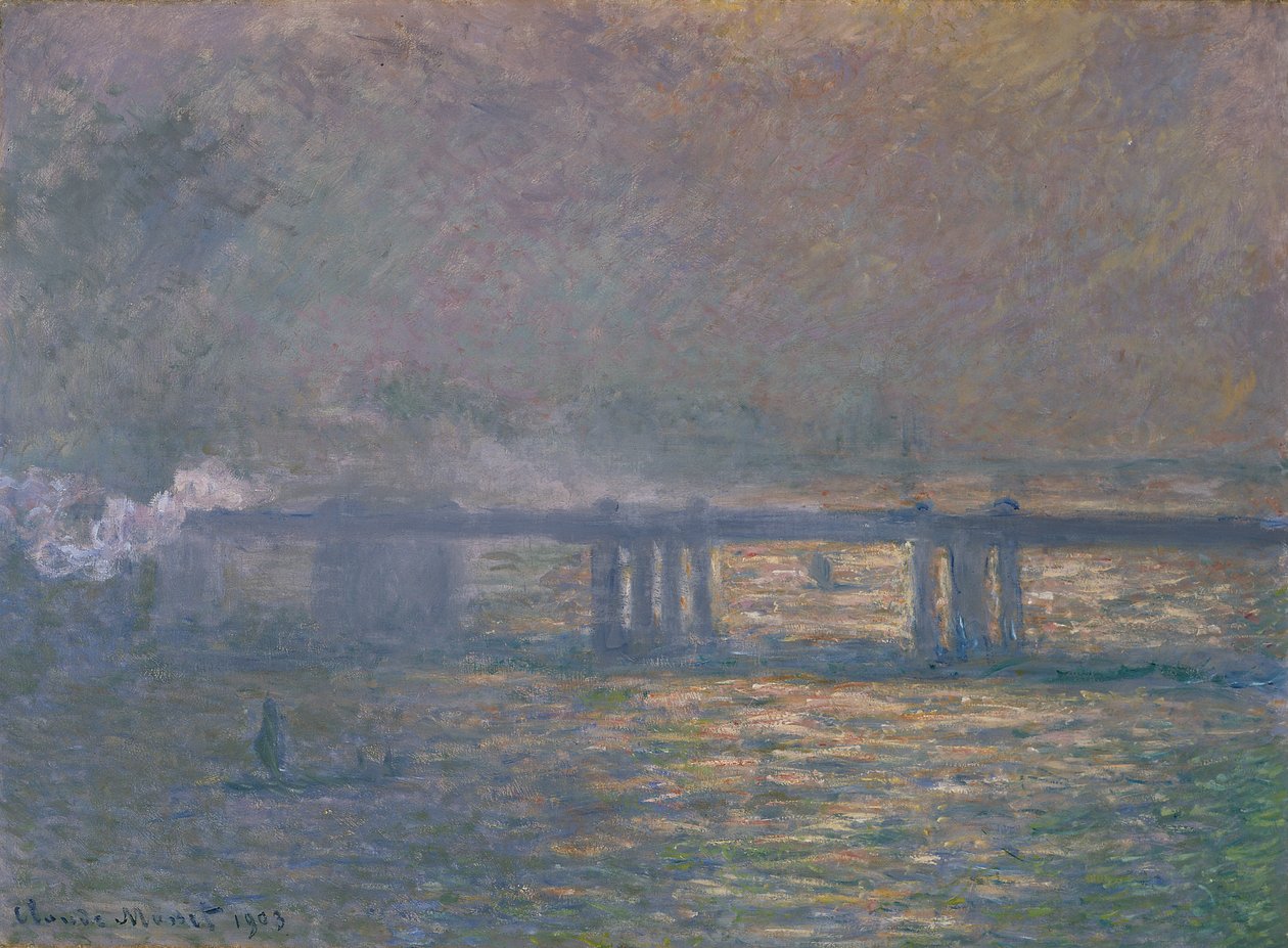 Ponte di Charing Cross da Claude Monet