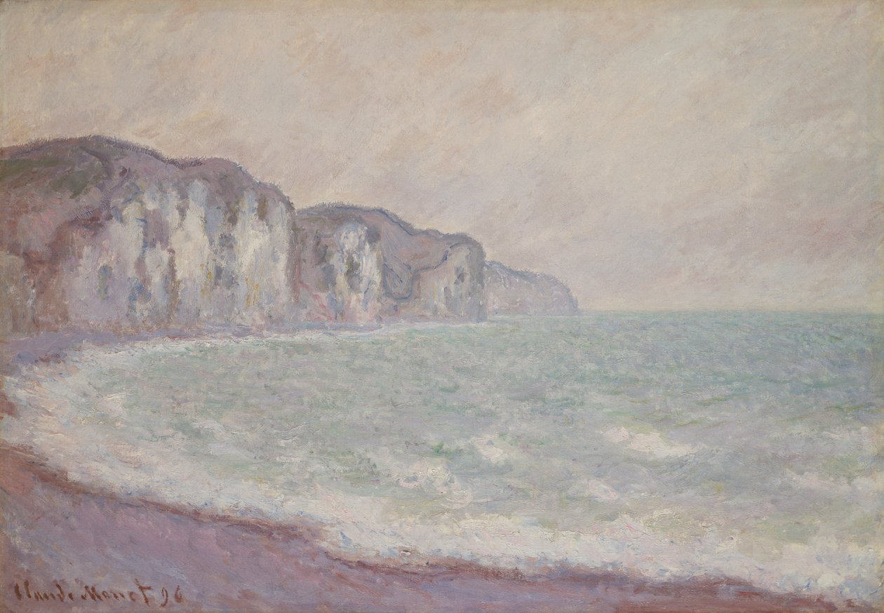Scogliera a Pourville da Claude Monet