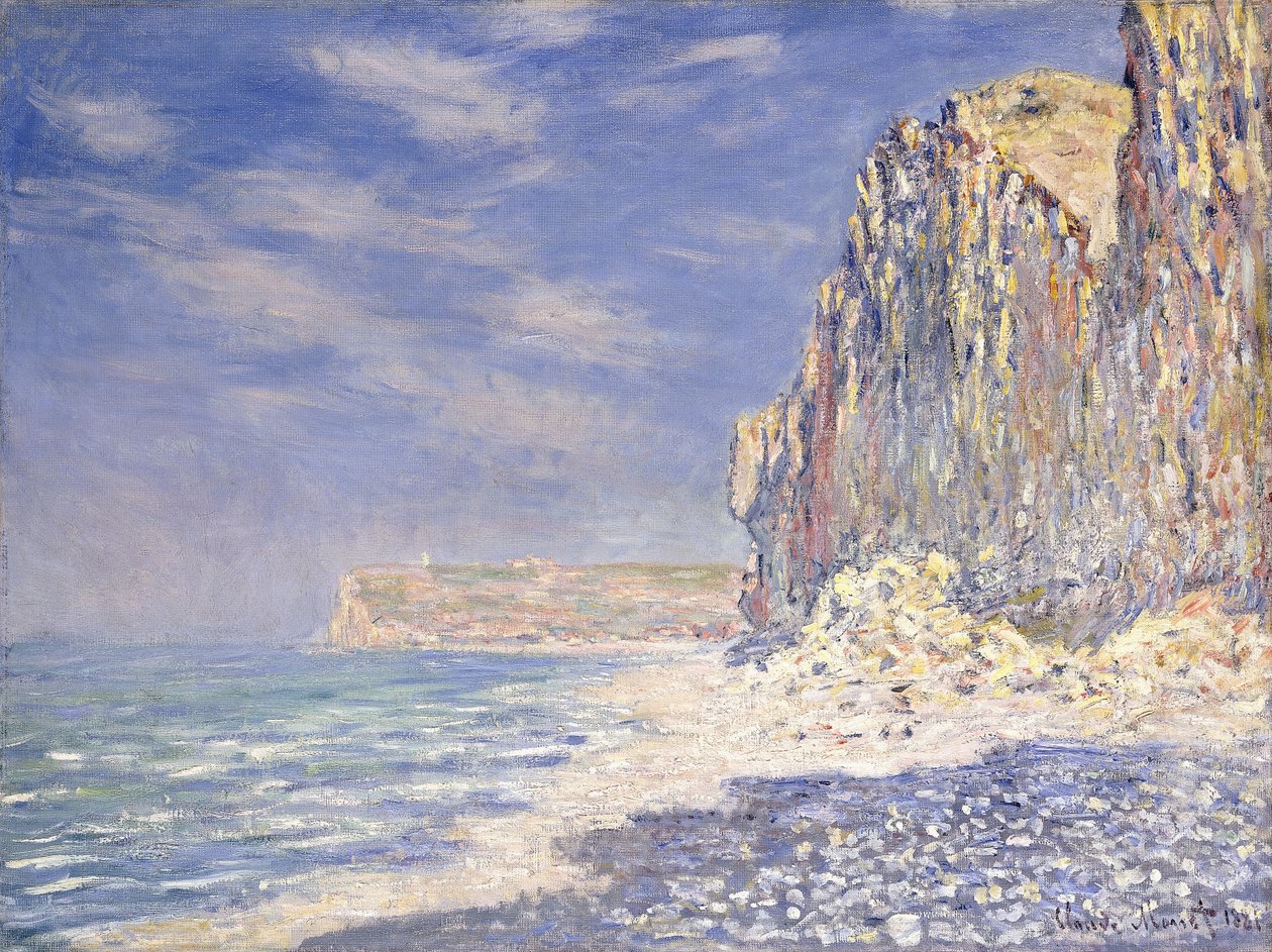 Scogliere vicino a Fecamp da Claude Monet