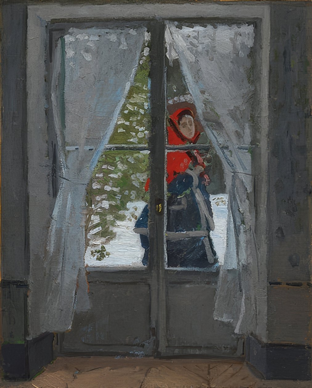 Il fazzoletto rosso da Claude Monet