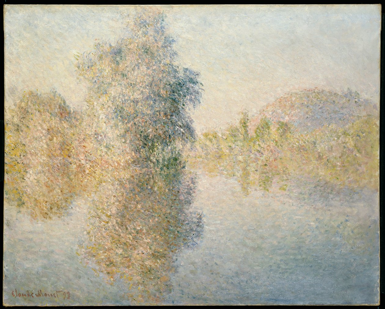 Mattina presto sulla Senna a Giverny, 1893 da Claude Monet