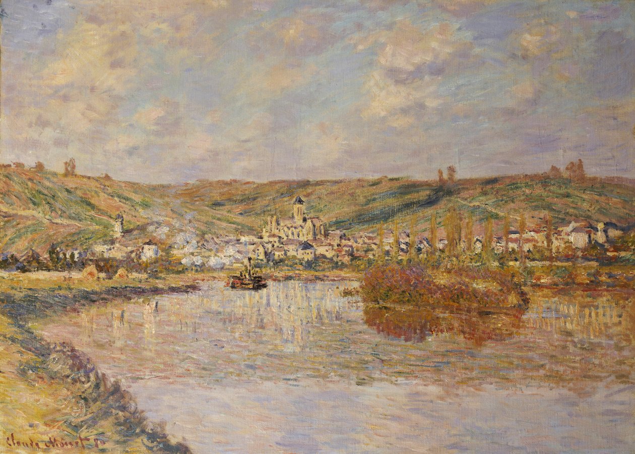 Fine del pomeriggio, Vetheuil da Claude Monet