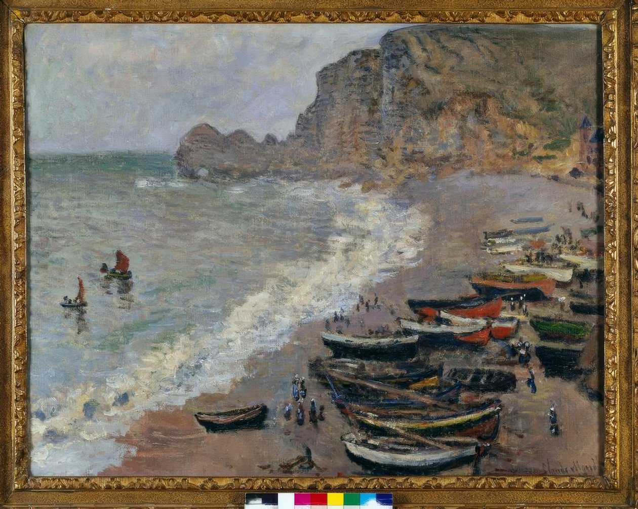 Etretat: la spiaggia e la porta d