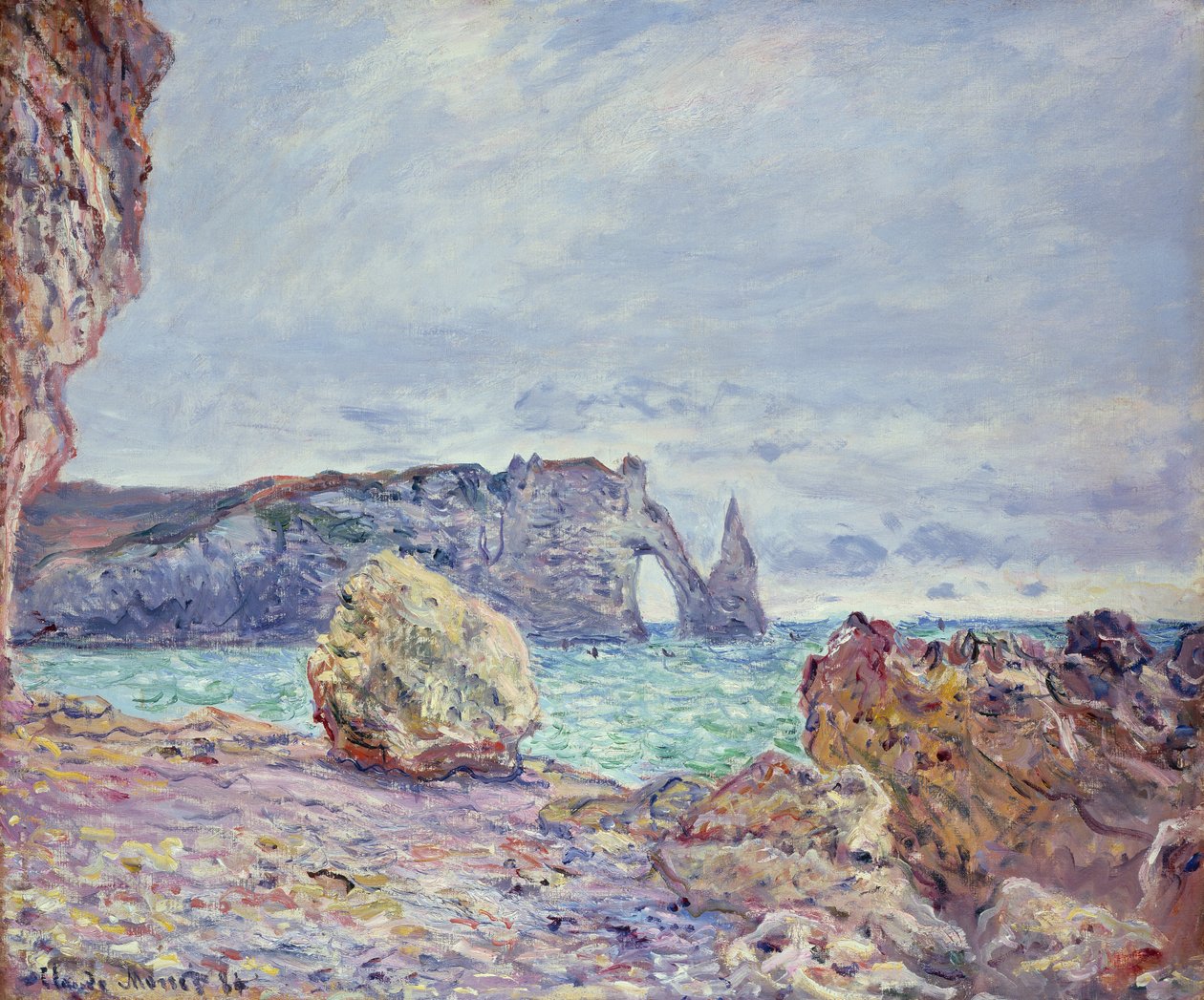 Etretat, la spiaggia e la Porte d