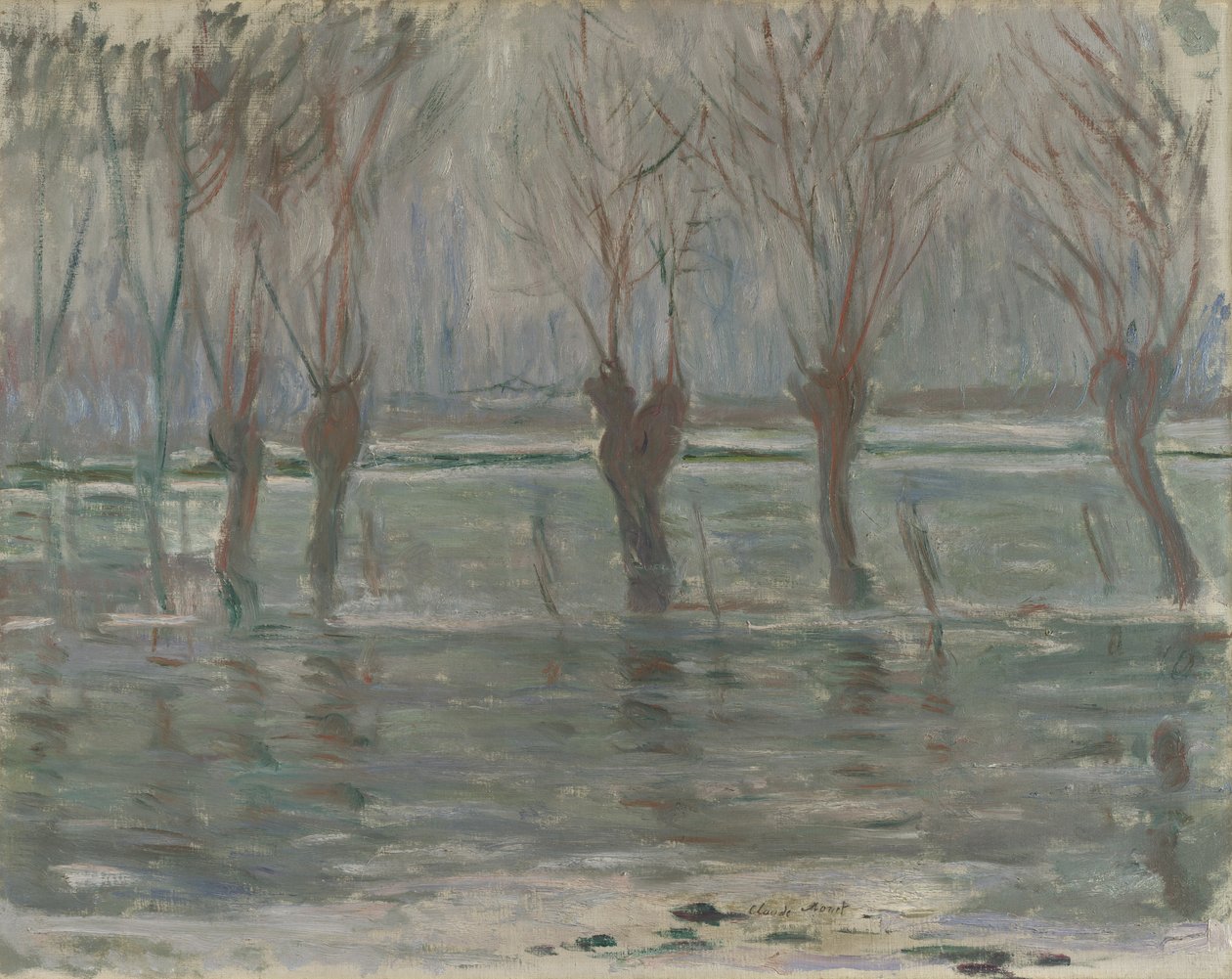 Acque alluvionali da Claude Monet