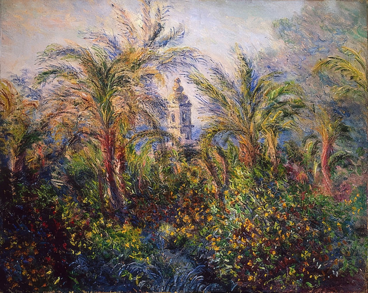 Giardino a Bordighera, impressione del mattino da Claude Monet