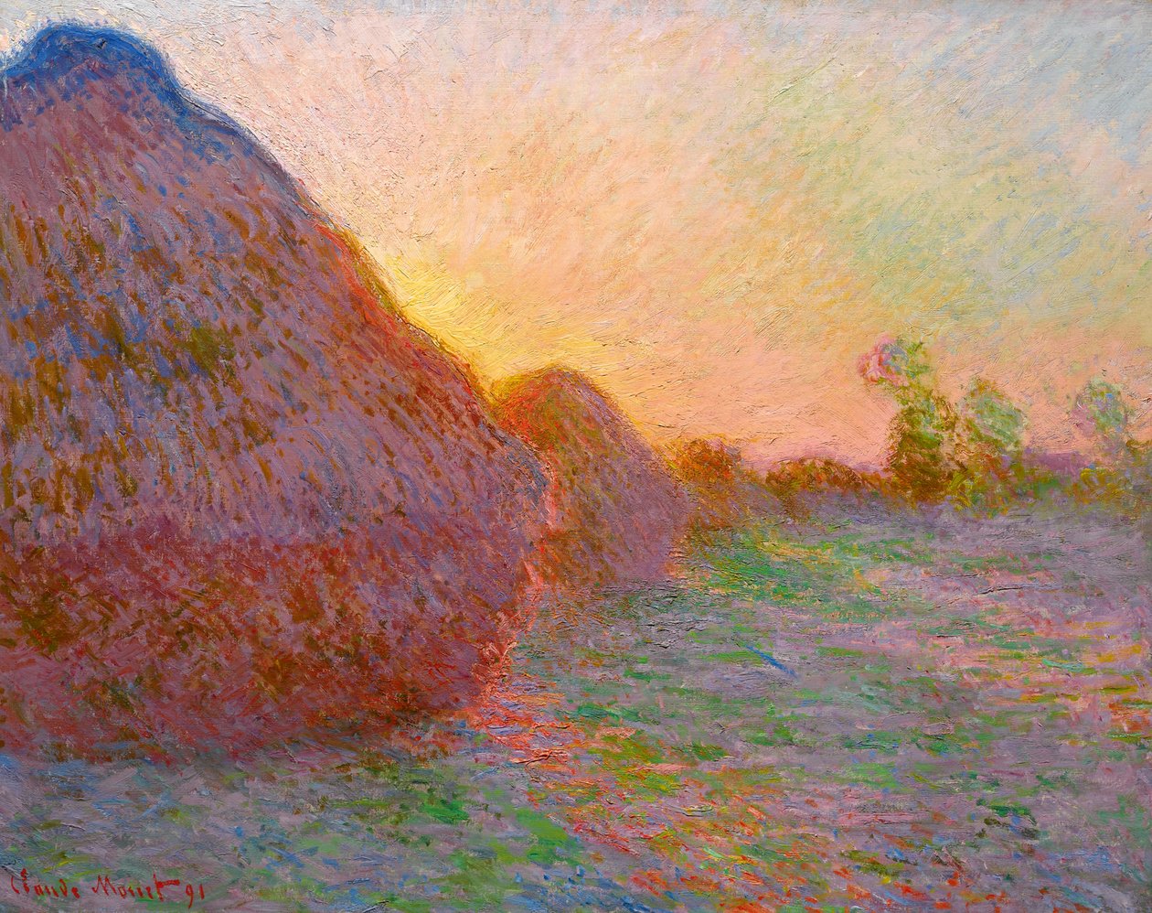 Tedesco: Elevatore di cereali Graynsta da Claude Monet