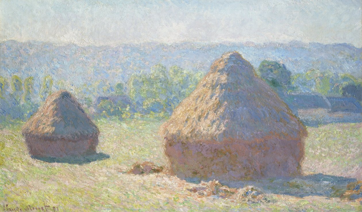 Covoni di fieno, fine dell