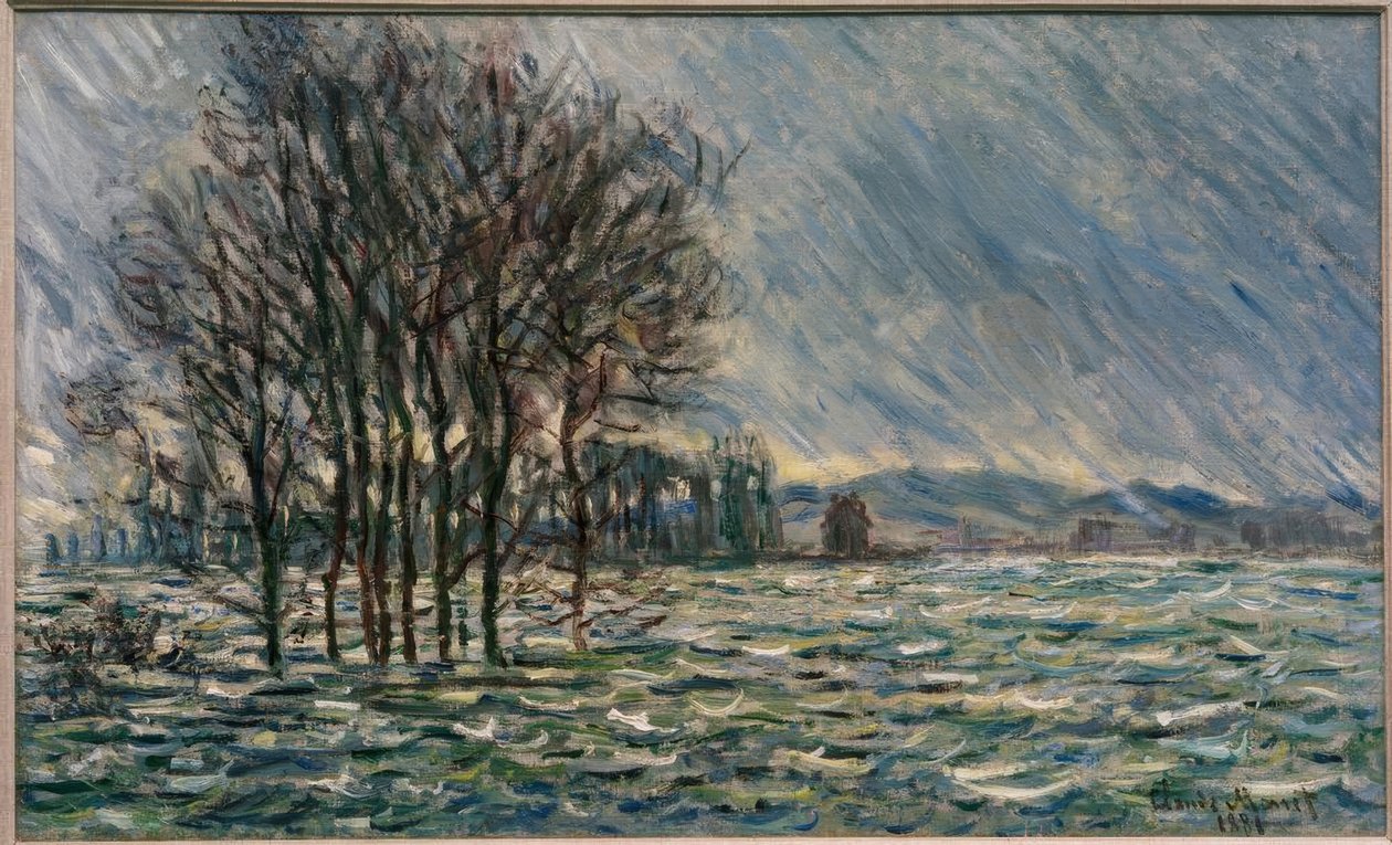 Alluvione da Claude Monet