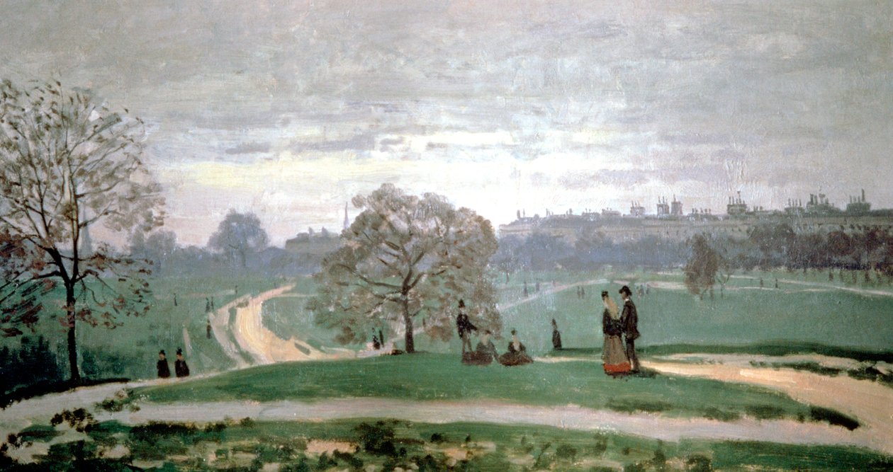 Hyde Park, Londra, 1871 da Claude Monet