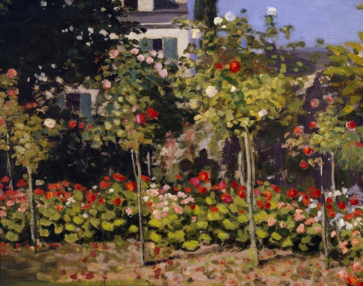 Giardino in fiore da Claude Monet