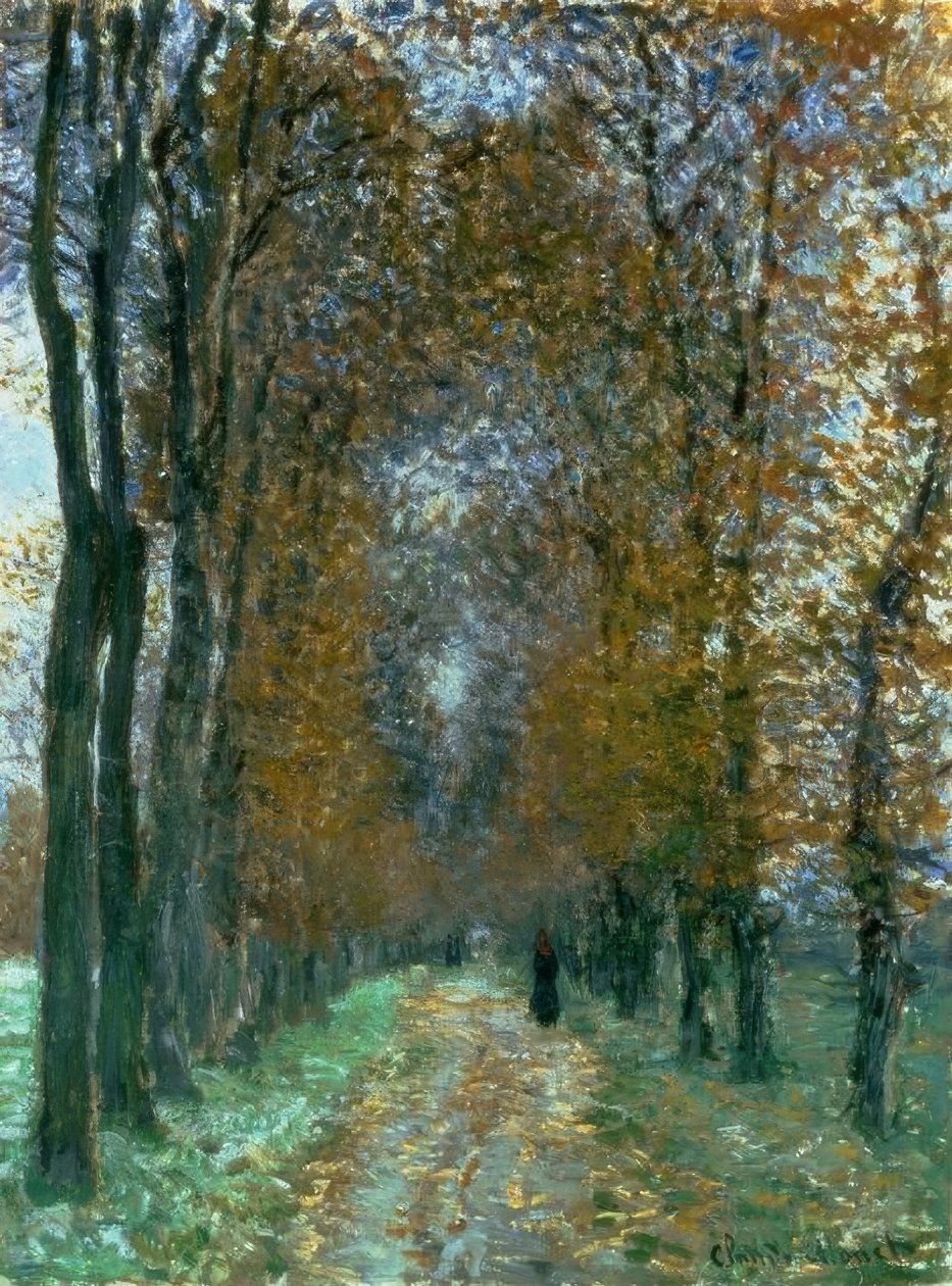 Il viale da Claude Monet