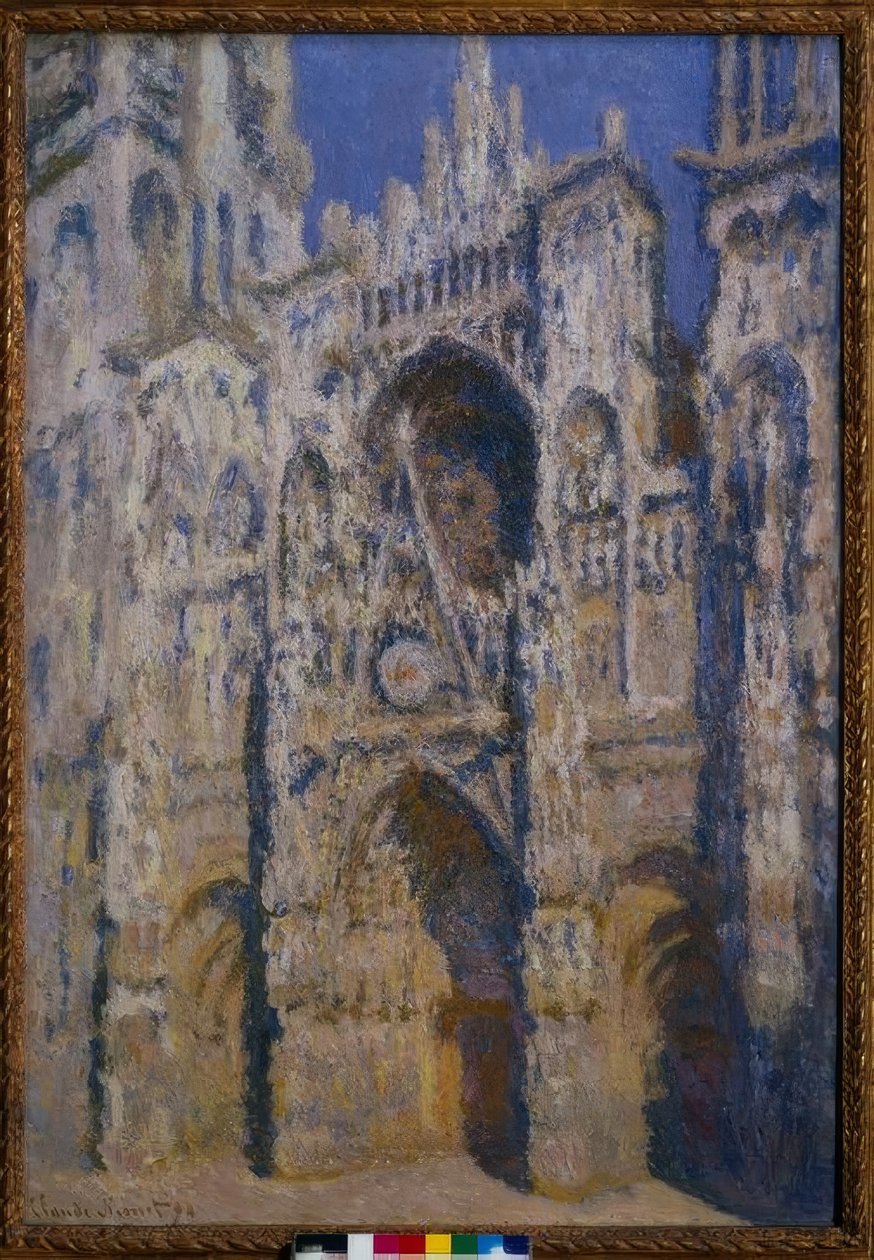 La cattedrale di Rouen, il portale e la torre d