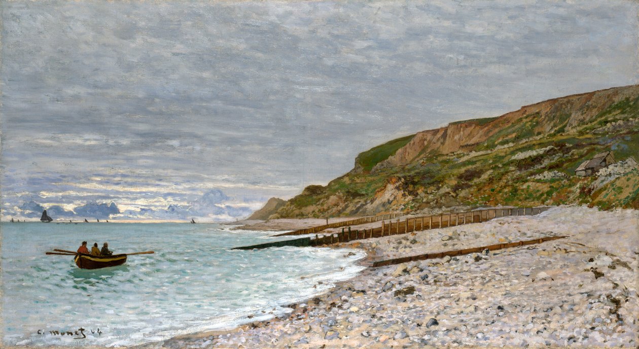La Pointe de la Hève, Sainte-Adresse, 1864 da Claude Monet