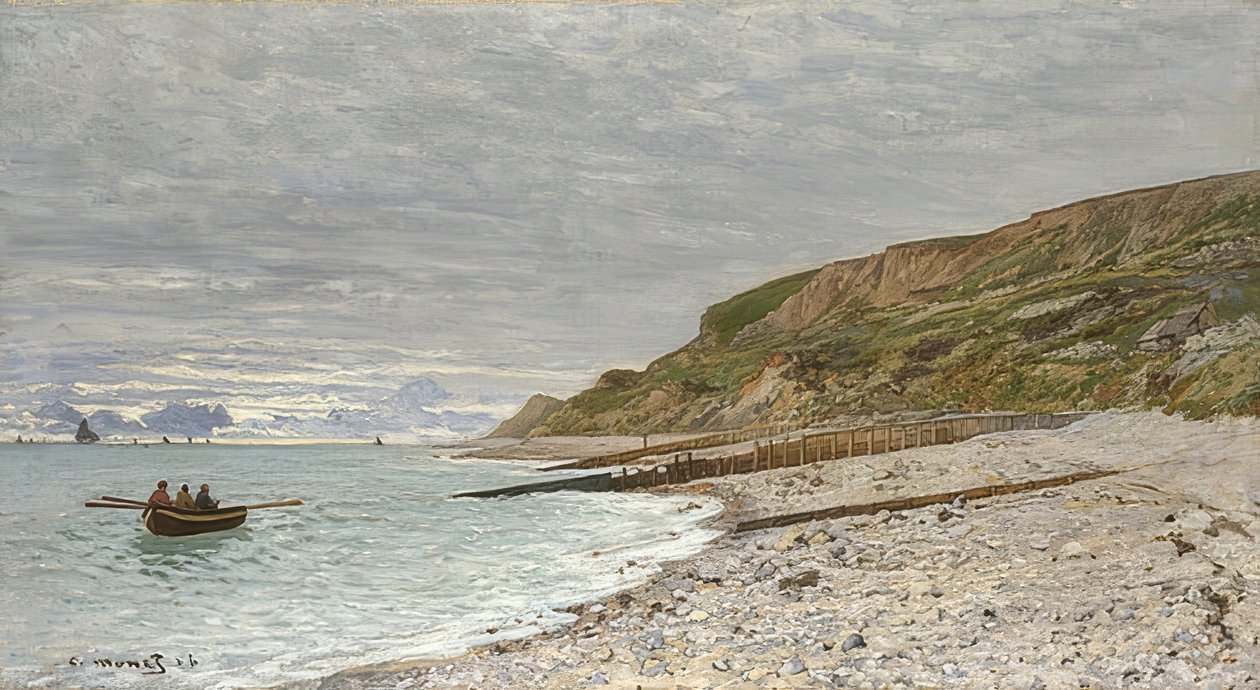 La Punta di La Hève, Sainte-Adresse da Claude Monet