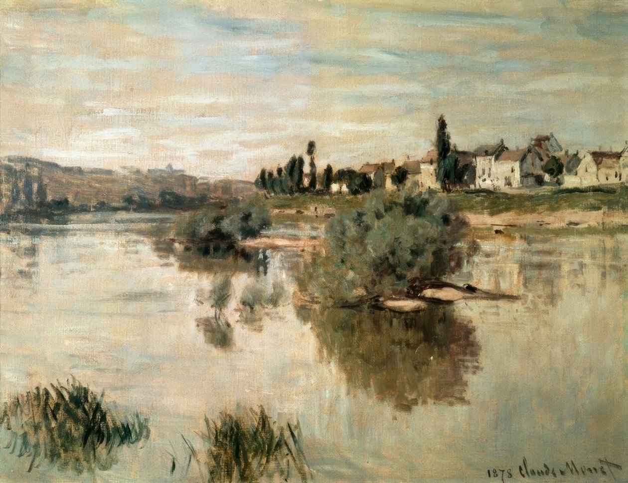 La Senna a Lavacourt da Claude Monet
