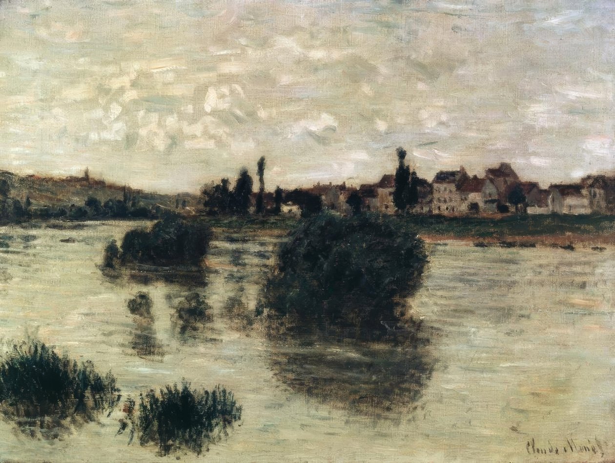 La Senna a Lavacourt da Claude Monet