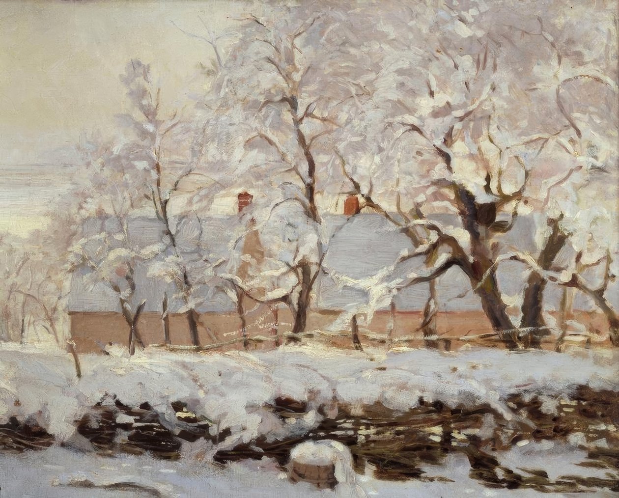 La gazza da Claude Monet