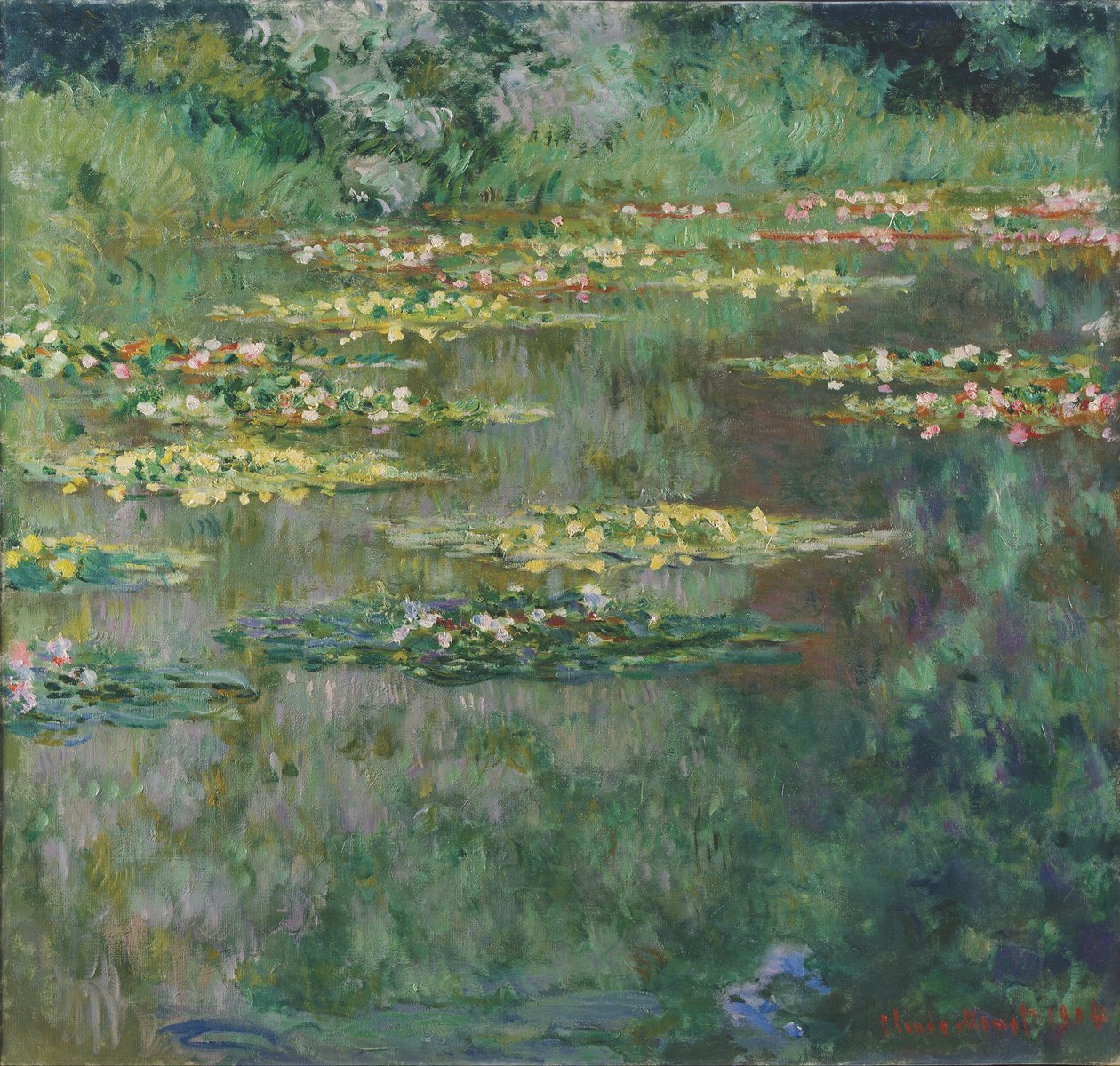 Lo stagno delle ninfee da Claude Monet