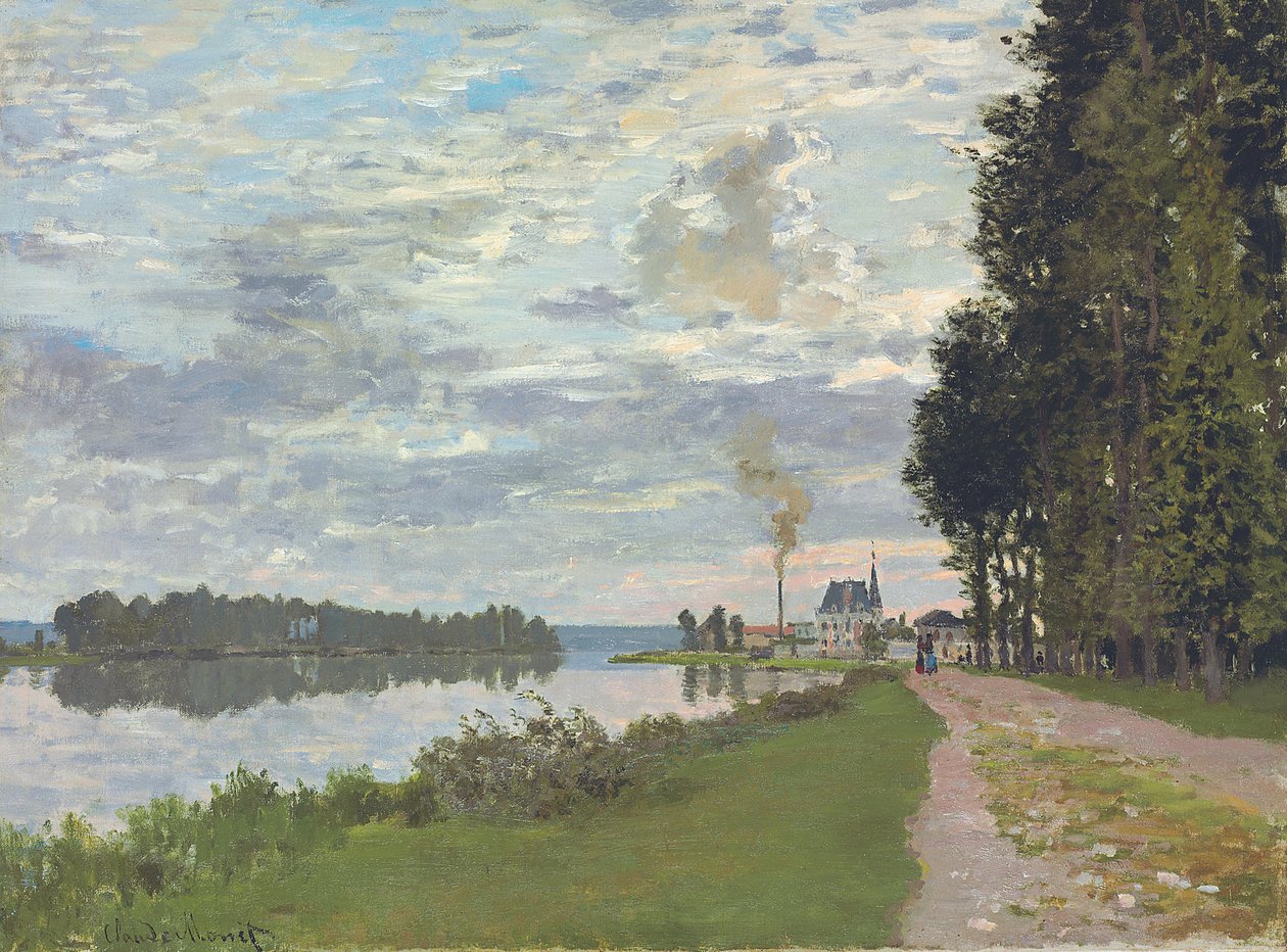 La passeggiata di Argenteuil da Claude Monet