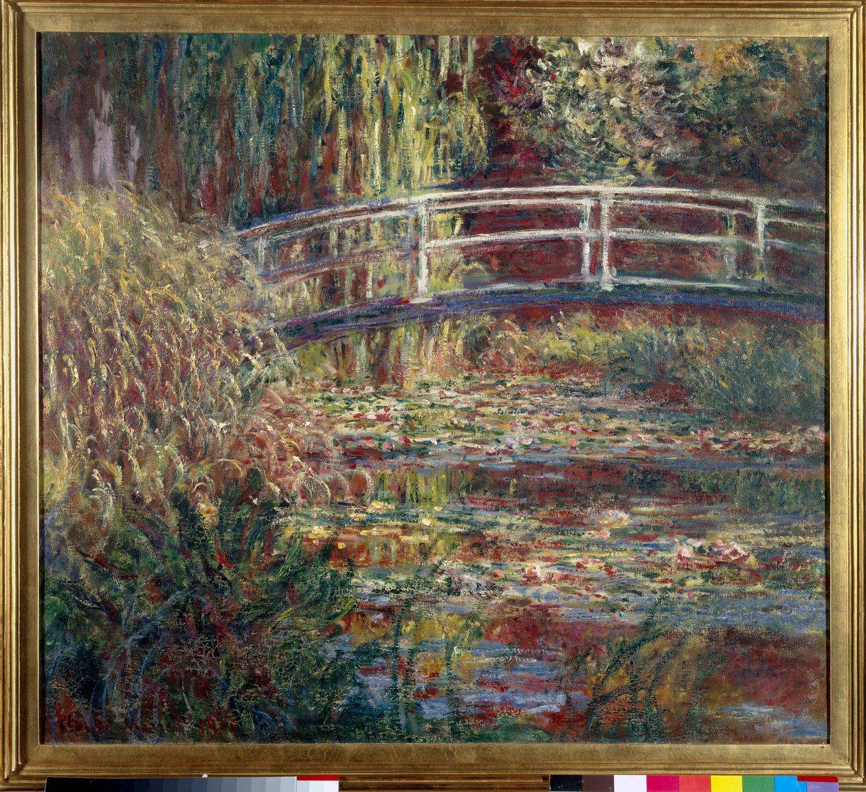 Lo stagno delle ninfee, armonia rosa da Claude Monet
