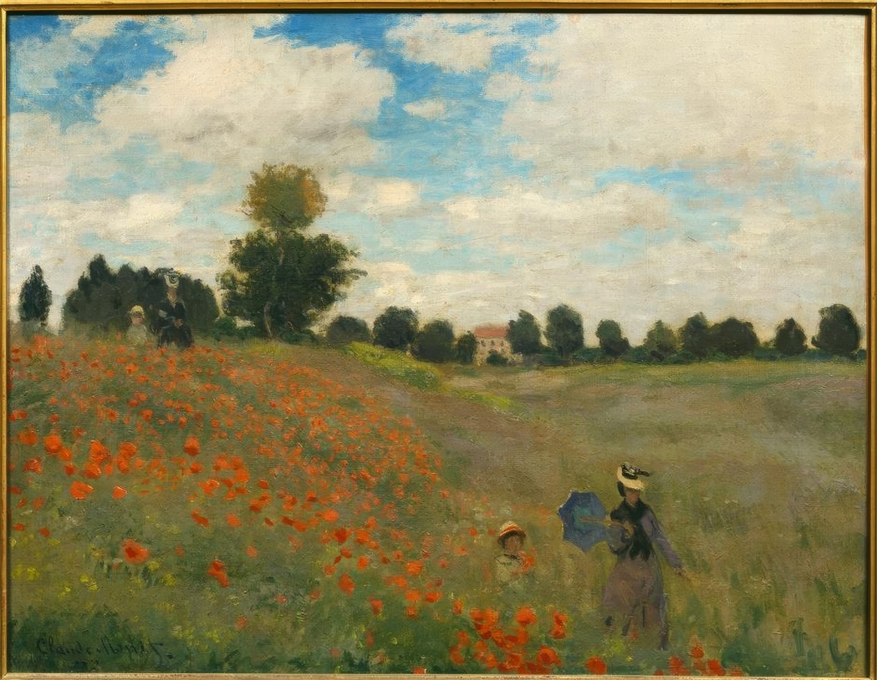 I papaveri ad Argenteuil da Claude Monet