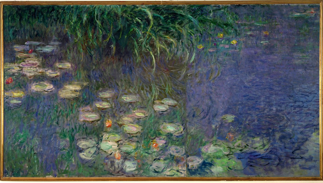 Les Nympheas (olio su tela) da Claude Monet