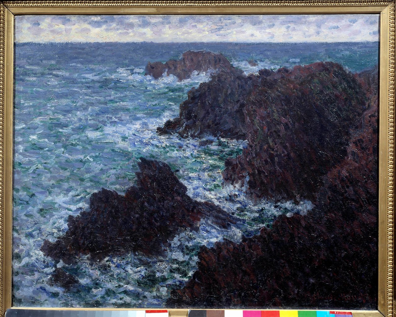 Les Roches de Belle Ile, la costa selvaggia da Claude Monet