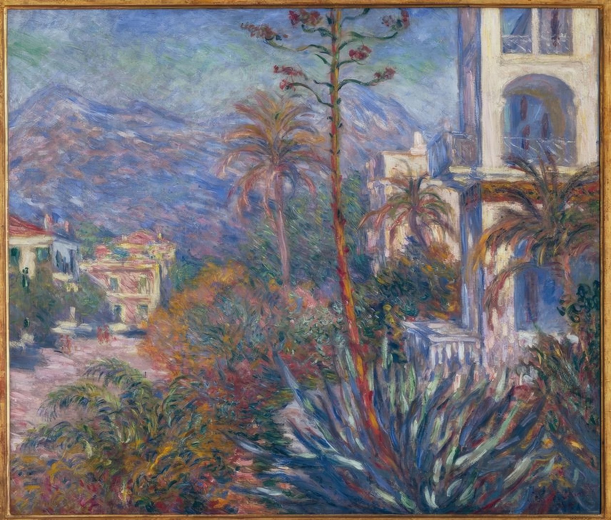 Le ville di Bordighera da Claude Monet