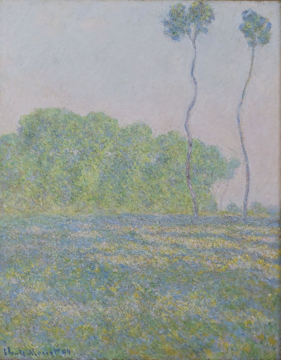 Prato a Giverny da Claude Monet