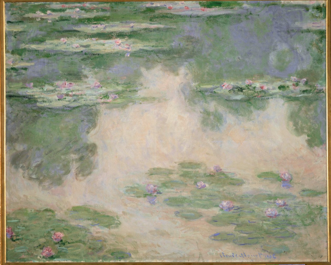 Ninfe (olio su tela) da Claude Monet